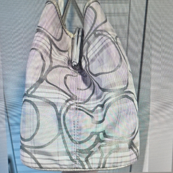 Coach Vintage Multicolor Plaid With Middle Pocket Kisslock Closure - Picture 5 of 16